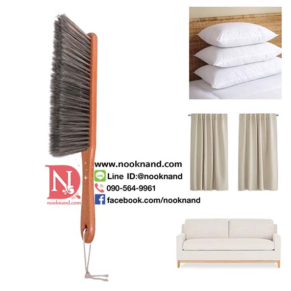 รูปภาพที่2 ของสินค้า : แปรงปัดทำความสะอาดเตียง ผ้าม่าน ขนแปรงไมโครไฟเบอร์ ชนิดนุ่ม ถนอมเนื้อผ้า สไตล์มินิมอล