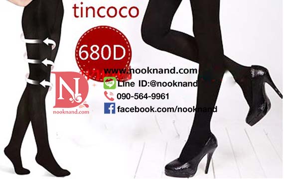 ٻҾ3 ͧԹ : اͧŤ TINCOCO Legging Slimming Stocking Socks 680D