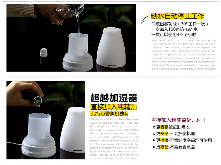 ٻҾ5 ͧԹ : Chritmas   Ultrasonic LED Lamp Aroma Humidifier