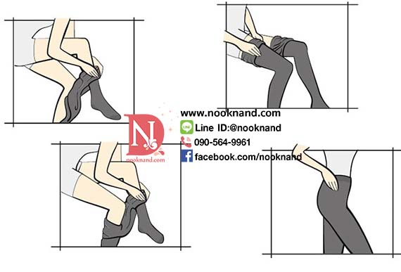 ٻҾ6 ͧԹ : اͧŤ TINCOCO Legging Slimming Stocking Socks 680D