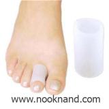 (ปลายเปิด)ปลอกเจลซิลิโคนนิ้วชี้Gel Toe tube Corns Blisters protector gel Bunion toe finger protection 