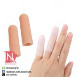 (1คู่)ปลอกนิ้วมือซิลิโคนสำหรับสวมที่นิ้วมือกันน้ำและลดการเสียดสีบาดแผลที่นิ้วมือ